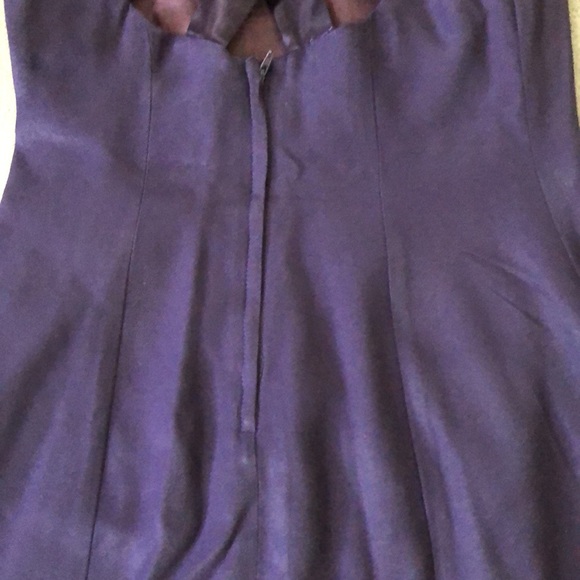CDC Petites Caren Desiree Company Vintage Purple Dress - Picture 8 of 10